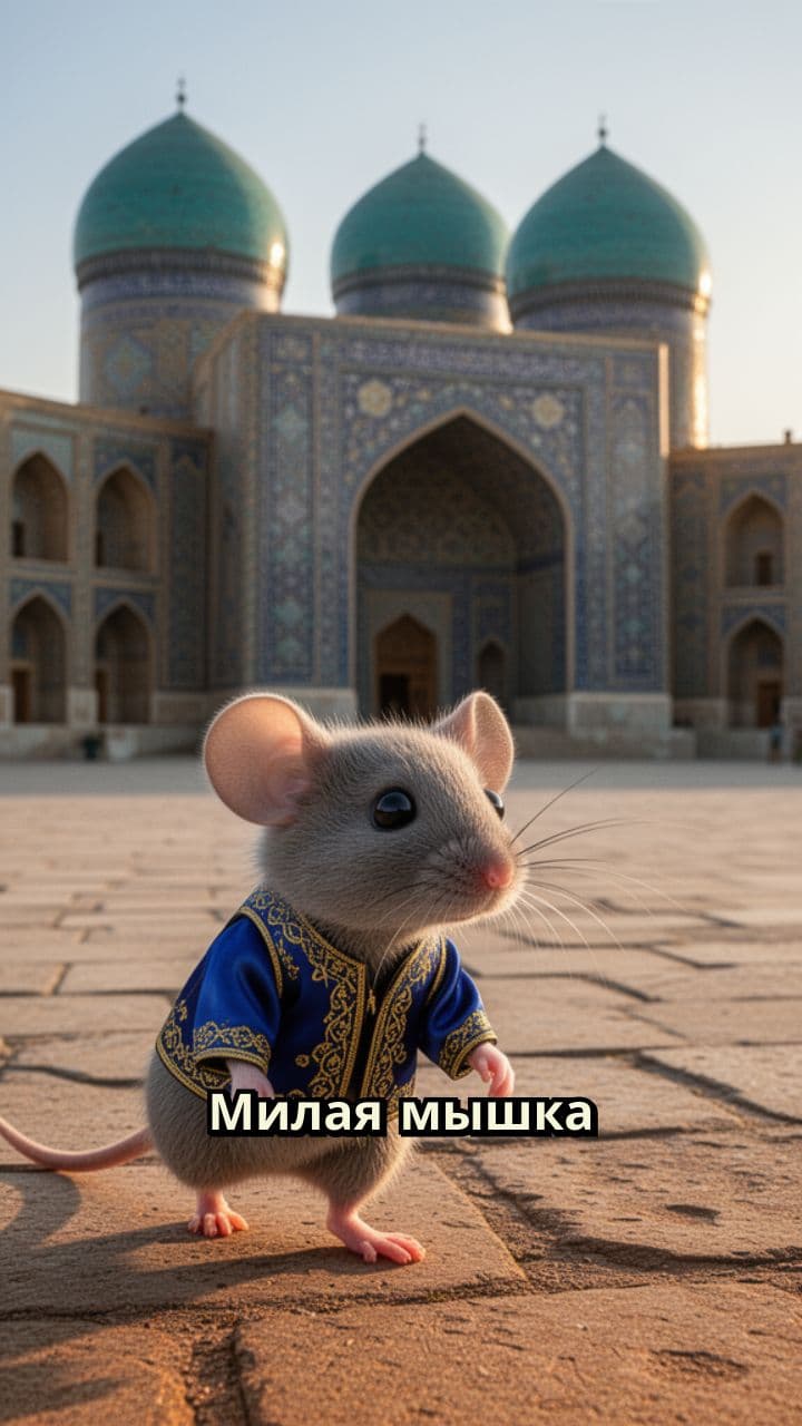 Мышка на Регистане за пловом
