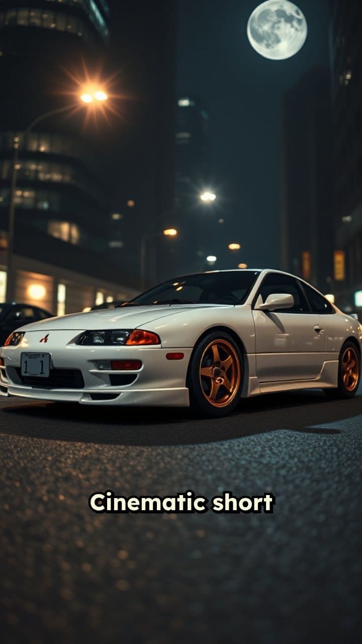 Neon Night Run: 1992 Eclipse GSX