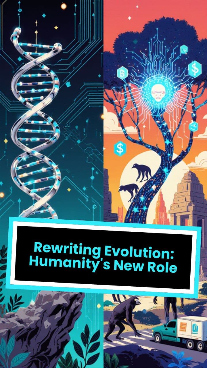 Rewriting Evolution: Humanity's New Role