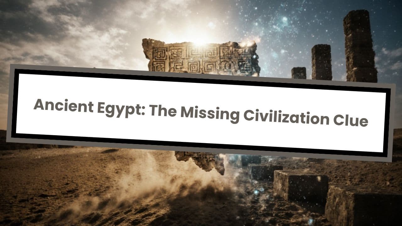 Ancient Egypt: The Missing Civilization Clue