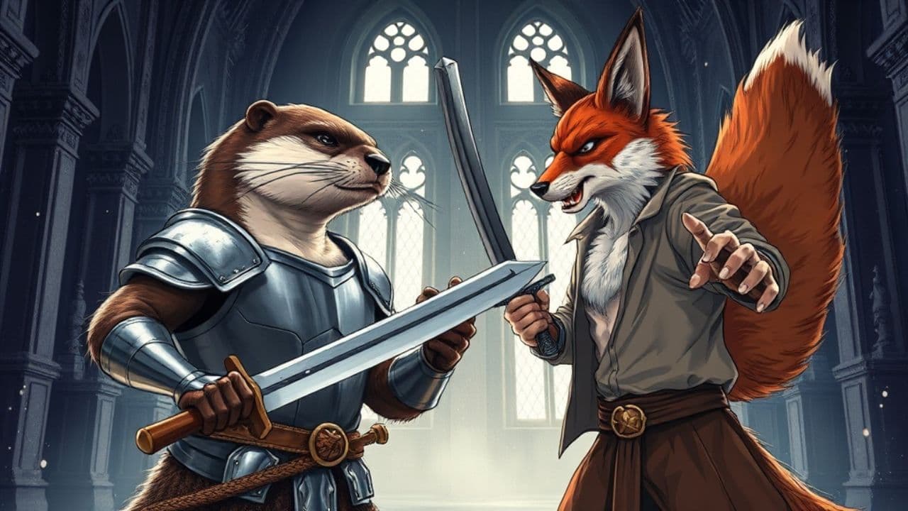Otter Warrior vs. Fox