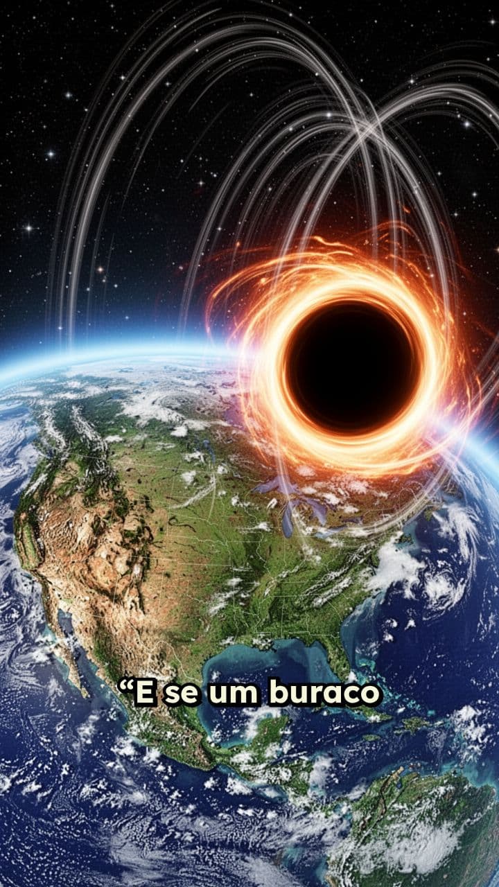 E se um buraco negro surgisse na Terra?