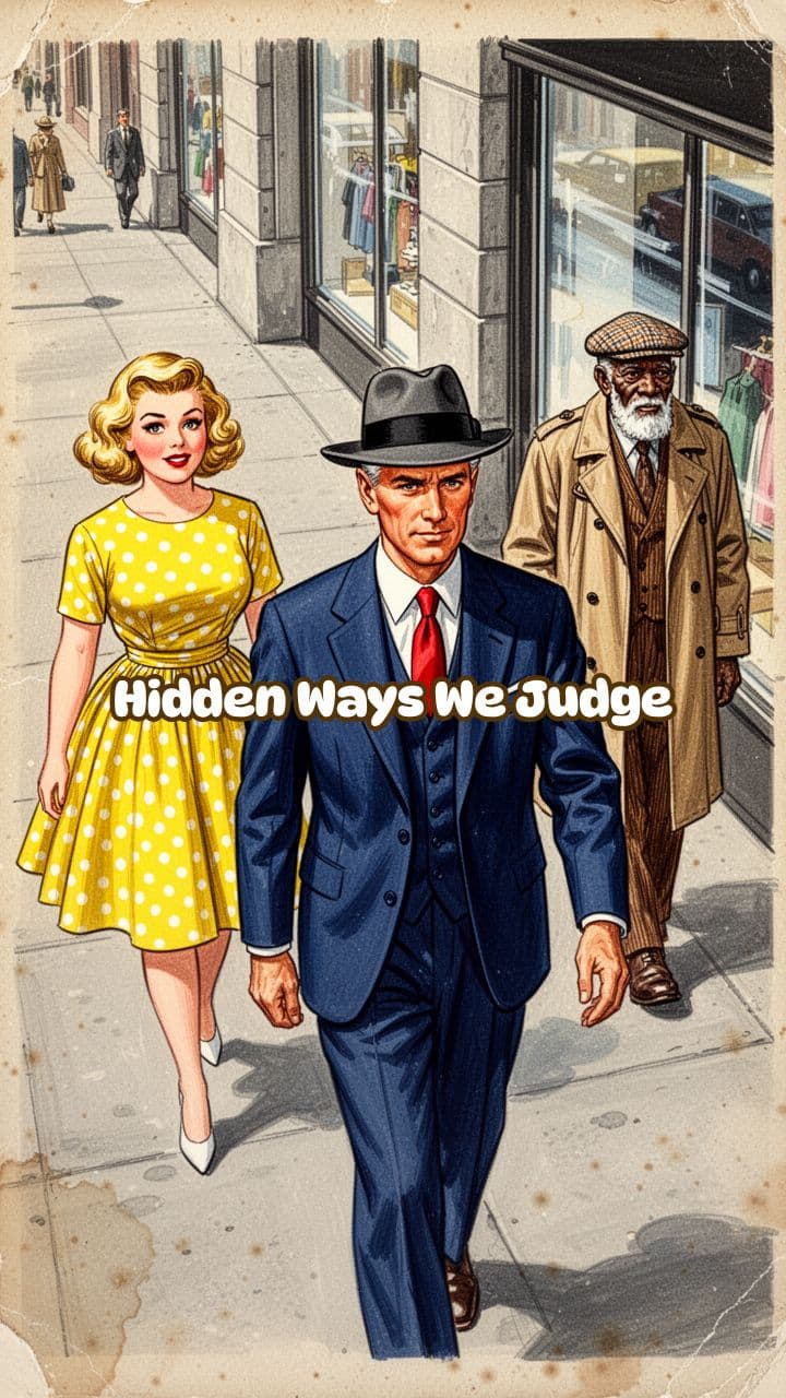 How Walking Shapes First Impressions