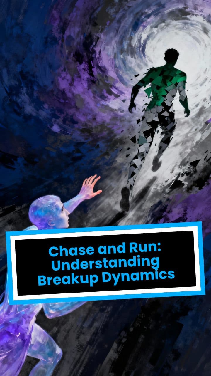Chase and Run: Understanding Breakup Dynamics