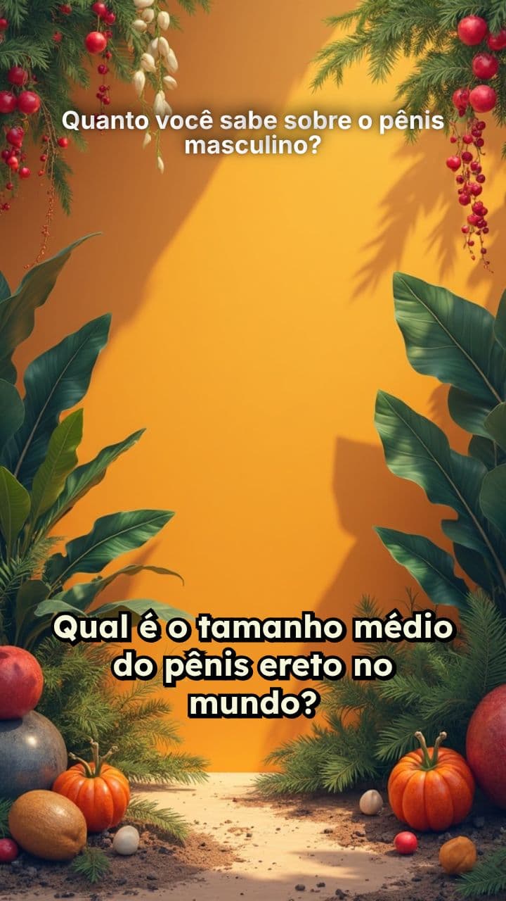 Quanto você sabe sobre o pênis masculino?