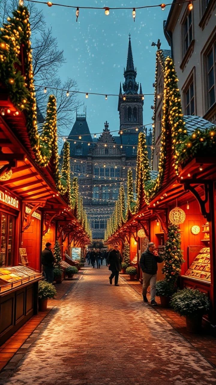 Glühwein und Chaos am Weihnachtsmarkt