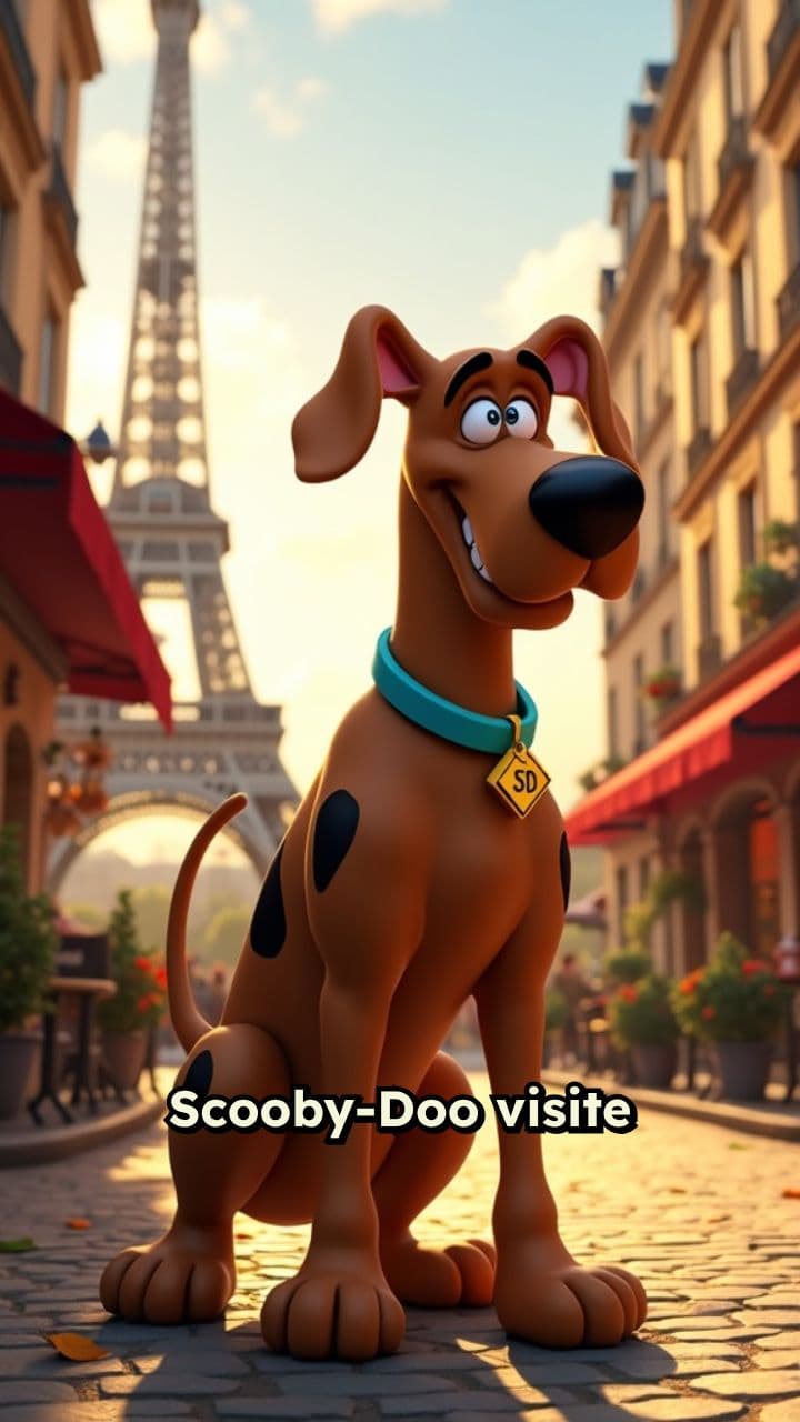 Scooby-Doo à Paris : Aventures Gourmandes
