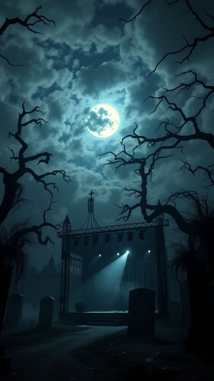 Zombie Fingers Rock the Graveyard