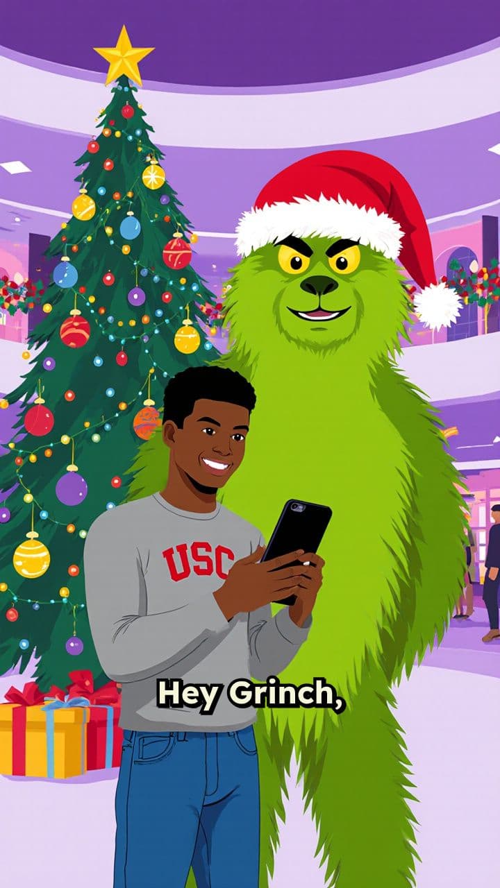 Grinch Photo Fail