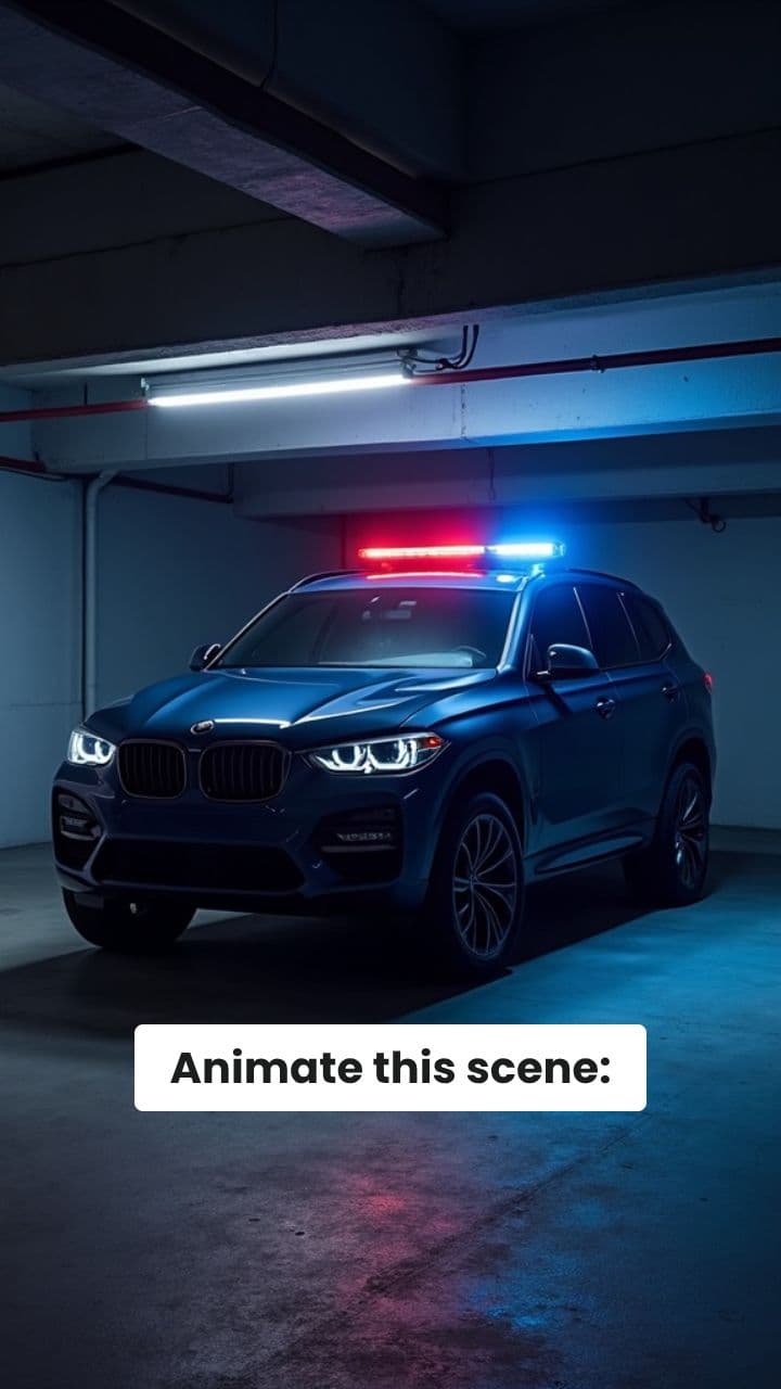 Emergency Lights in Parking Garage