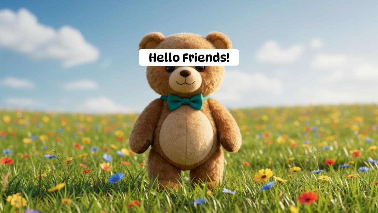 Colorful Meadow Learning Adventure