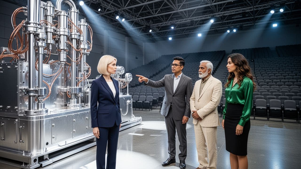 Cinematic Virtual Walkthrough of Event Hall