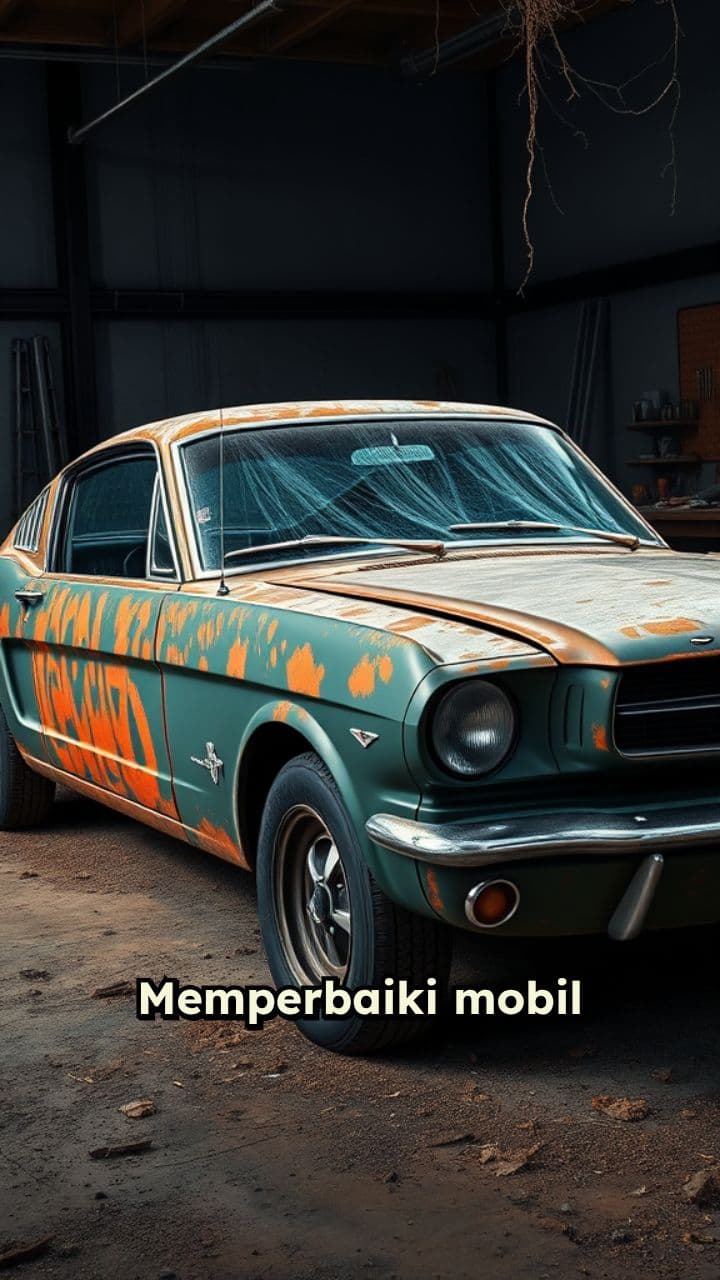 Perbaikan Mobil Lama Berkarat