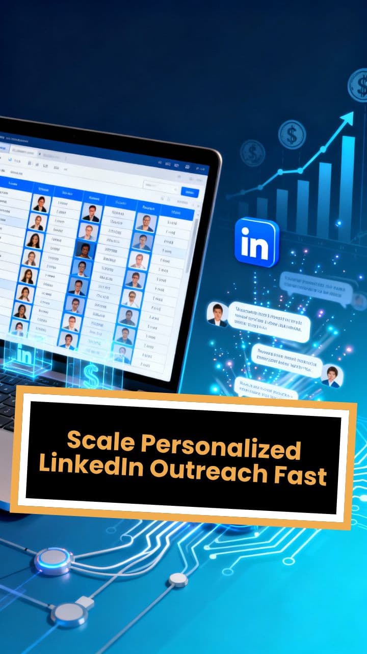 Scale Personalized LinkedIn Outreach Fast