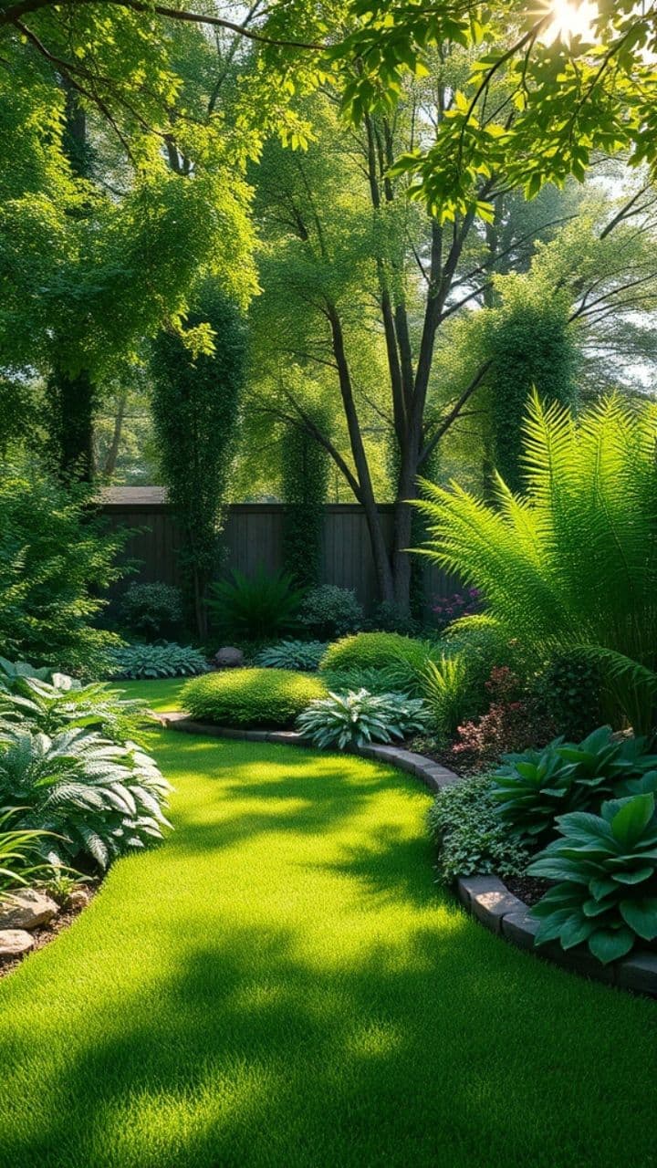 Green Backyard Oasis