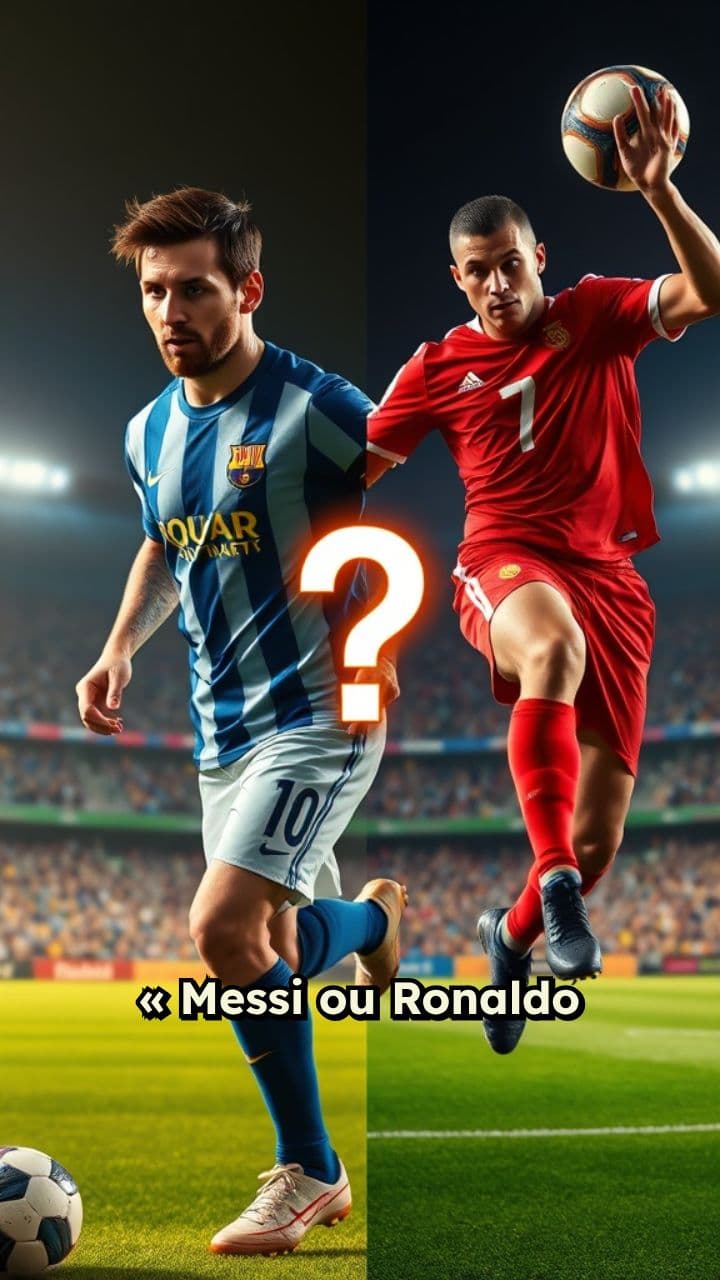 Messi ou Ronaldo : Qui est le meilleur ?
