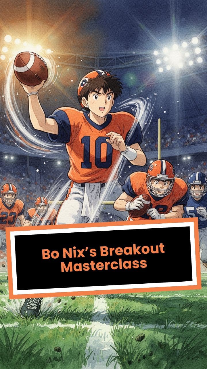 Bo Nix’s Breakout Masterclass