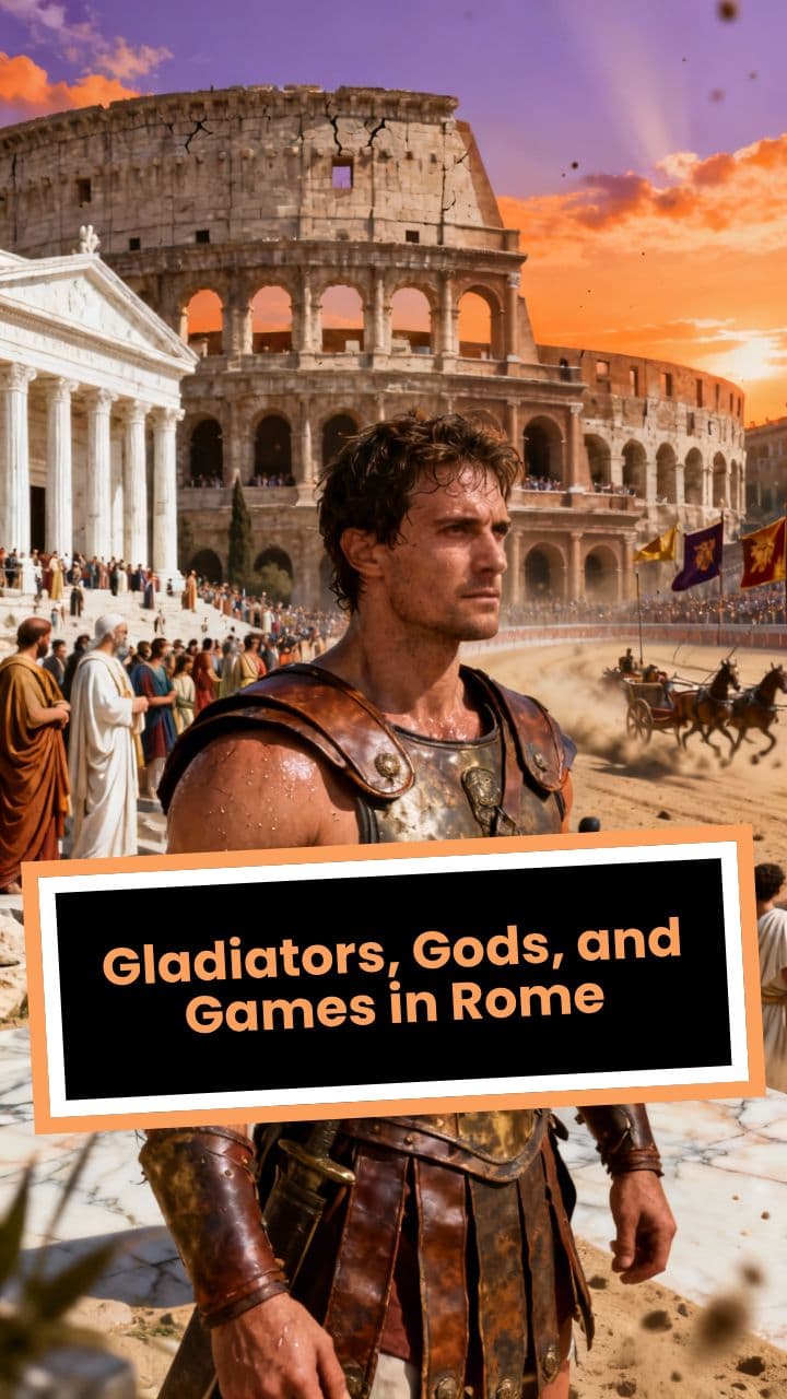 Gladiators, Gods, and Games in Rome