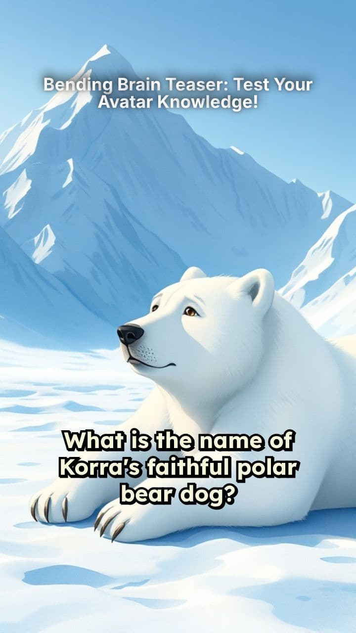 Bending Brain Teaser: Test Your Avatar Knowledge!