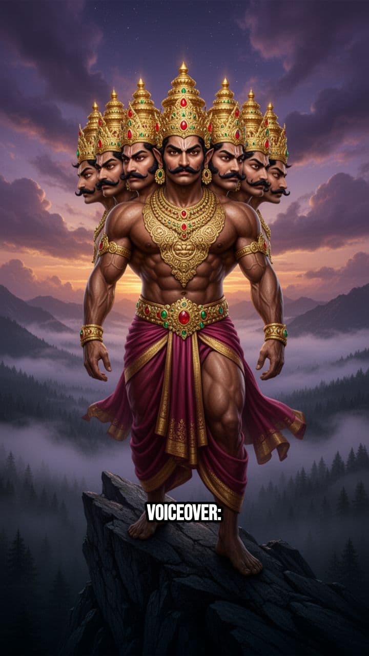 रावण के दस सिर क्यों?