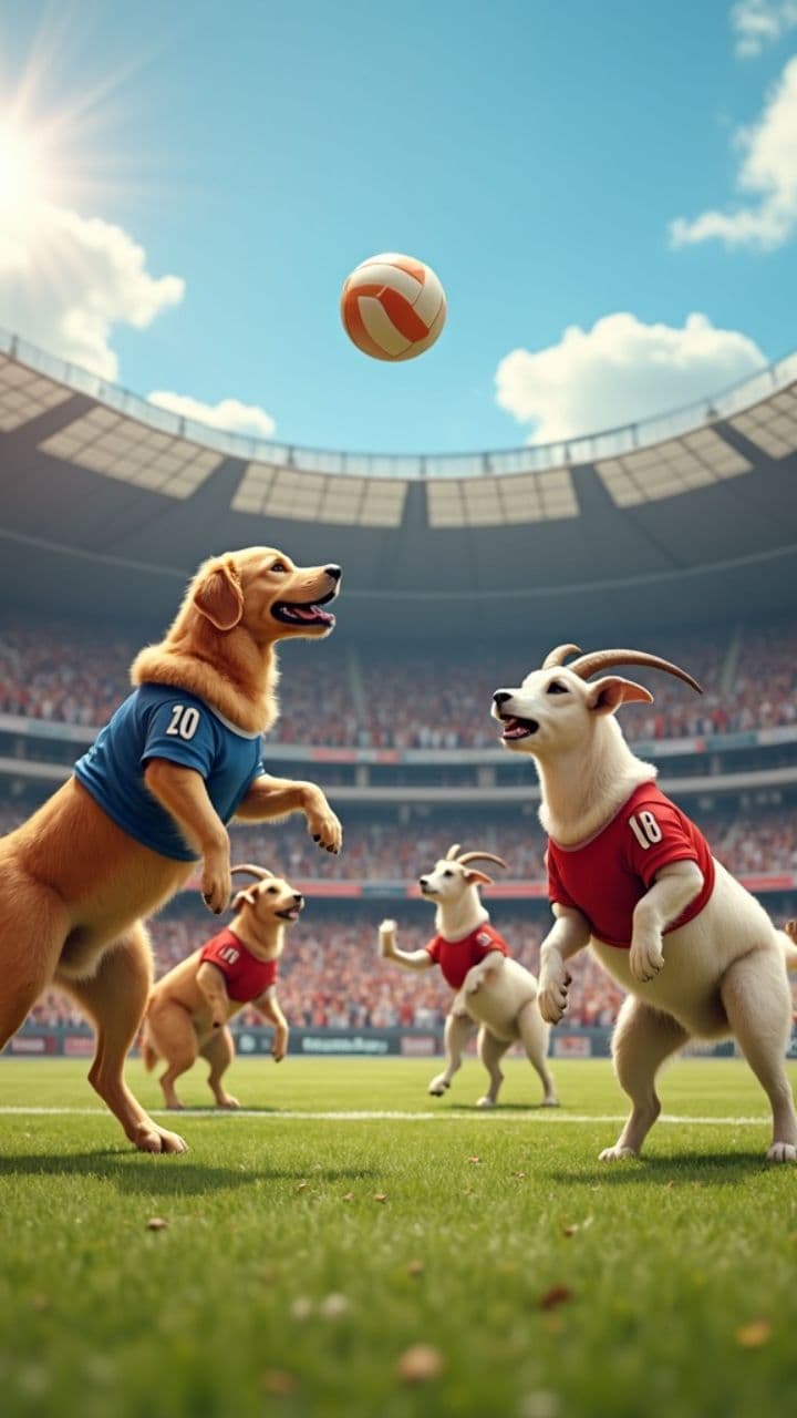 AI Animal Volleyball Epic
