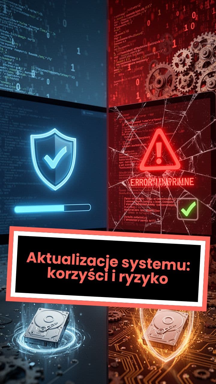 Aktualizacje systemu: korzyści i ryzyko