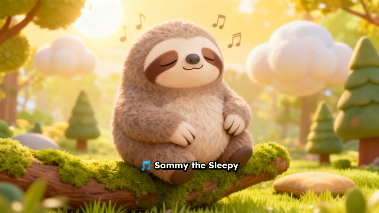 Sammy the Sleepy Sloth Sing-Along