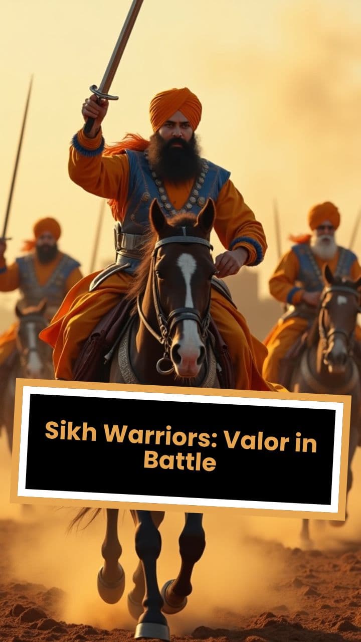 Sikh Warriors: Valor in Battle