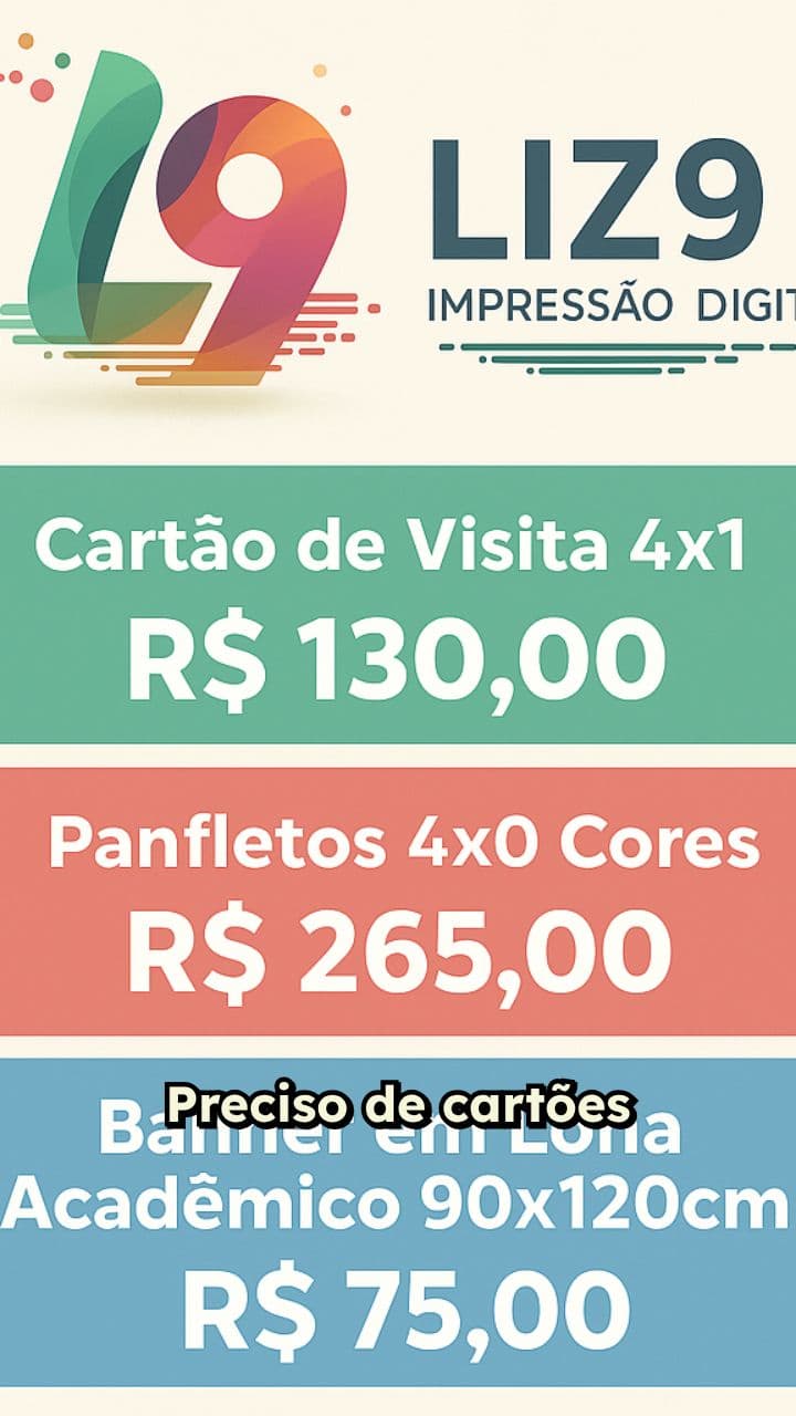 Impressão Rápida e de Qualidade