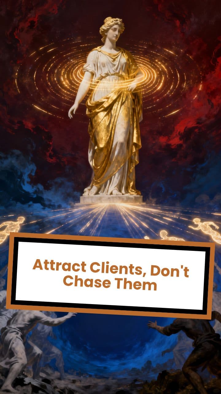 Attract Clients, Don't Chase Them