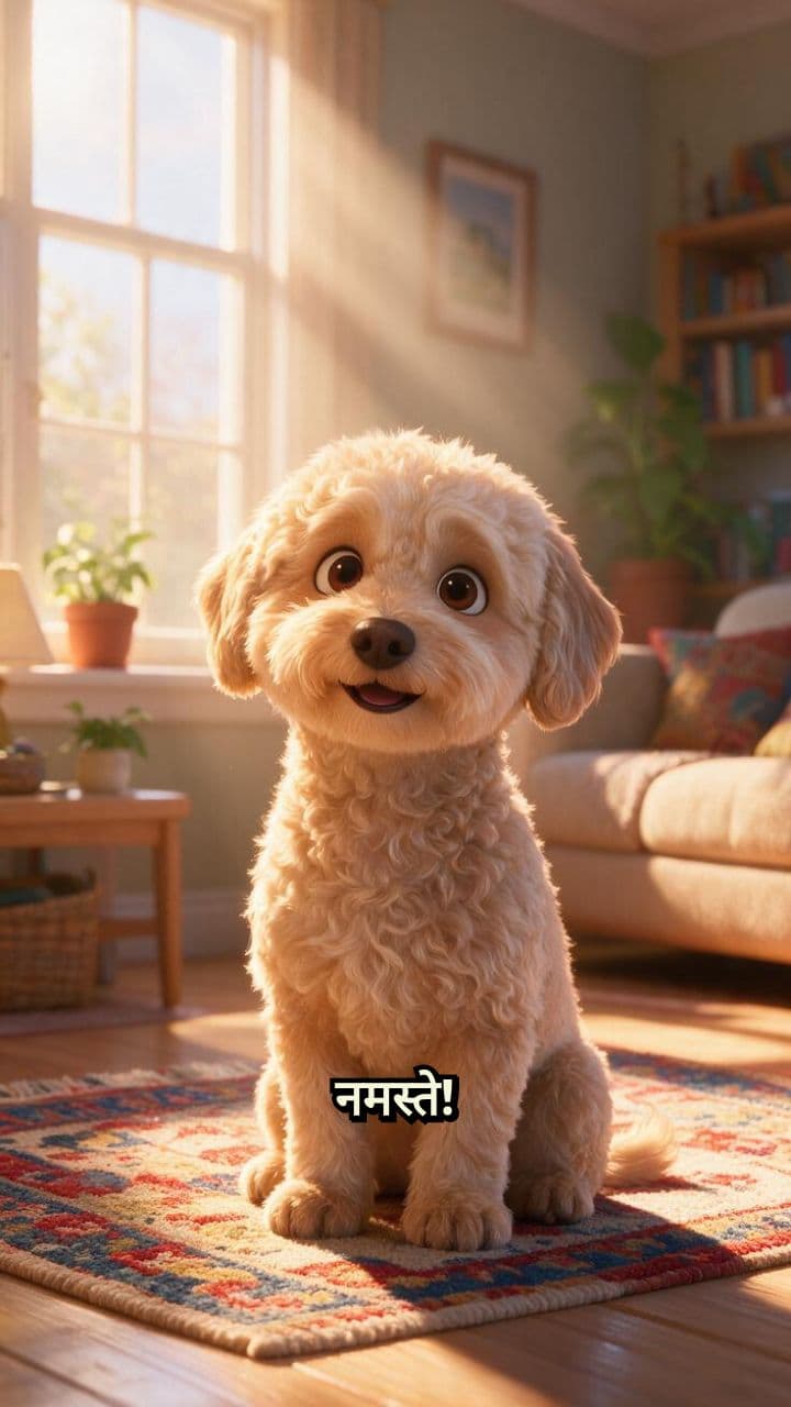 Cute Puppy Greeting