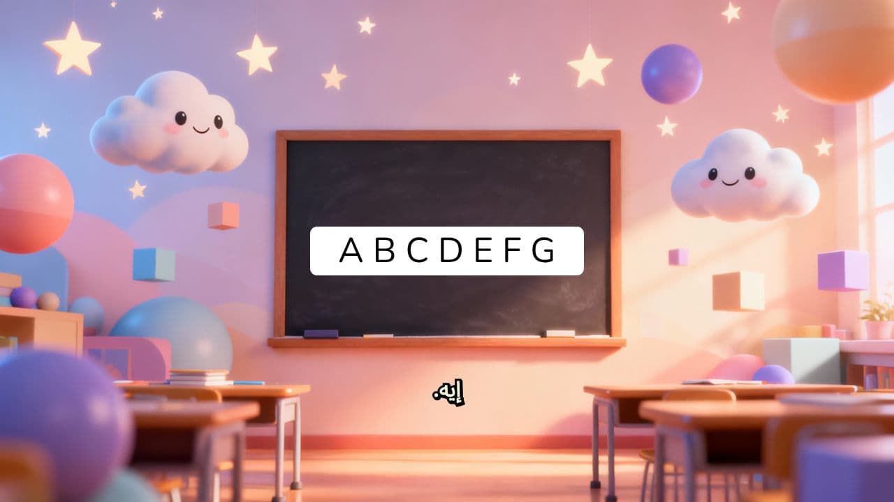 تعلم الأبجدية الإنجليزية المرحة