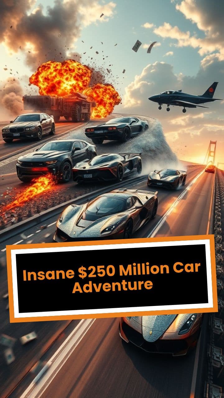 Insane $250 Million Car Adventure