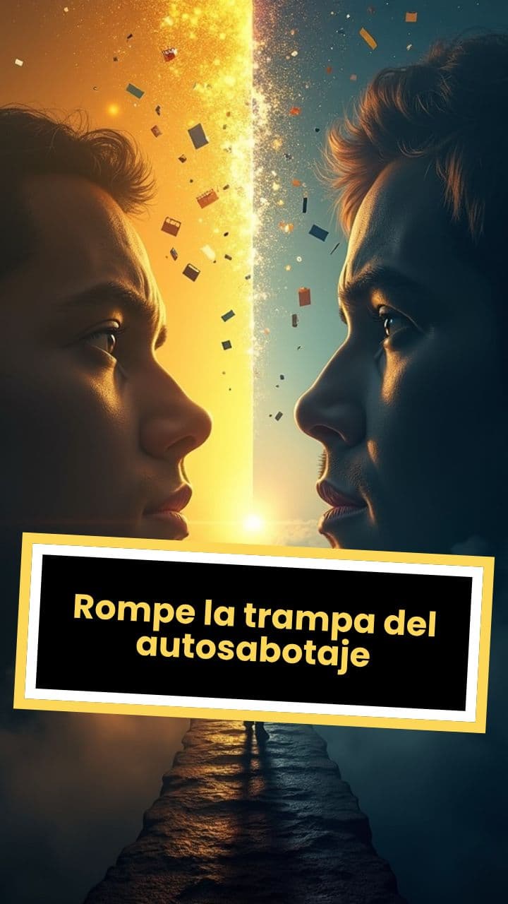 Rompe la trampa del autosabotaje