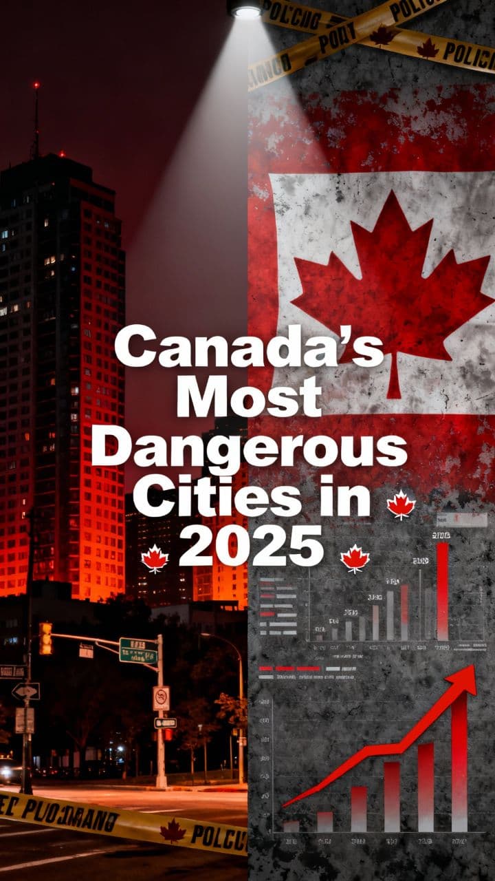 Canada's Most Dangerous Cities in 2025