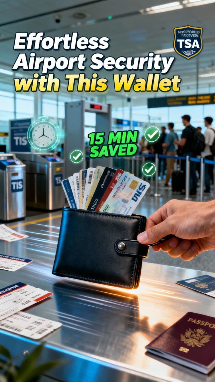 Effortless Airport Security with This Wallet
