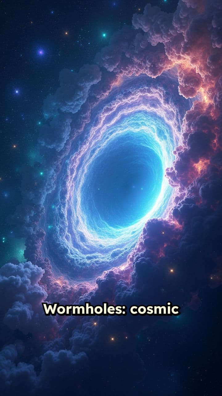 Wormholes: Theoretical Cosmic Shortcuts
