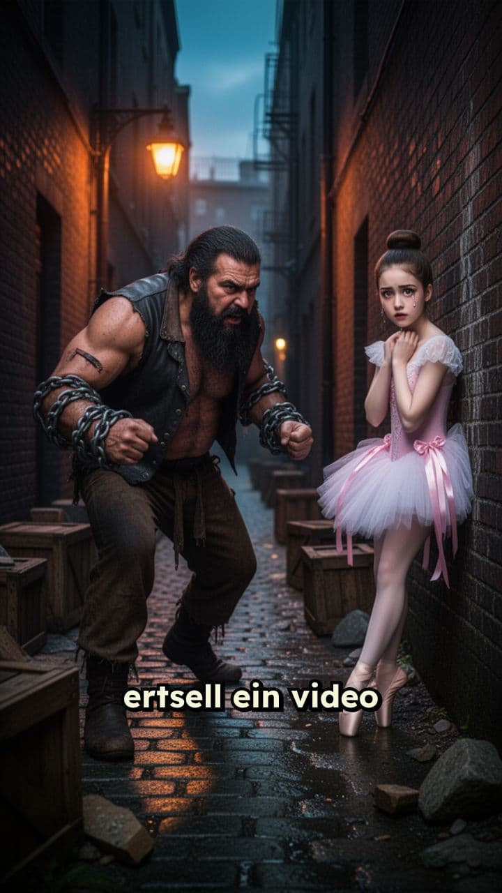 Rettung in der Gasse