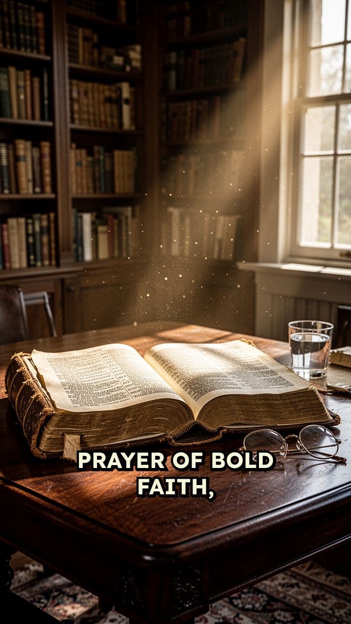 Prayer for Bold Faith and Victory