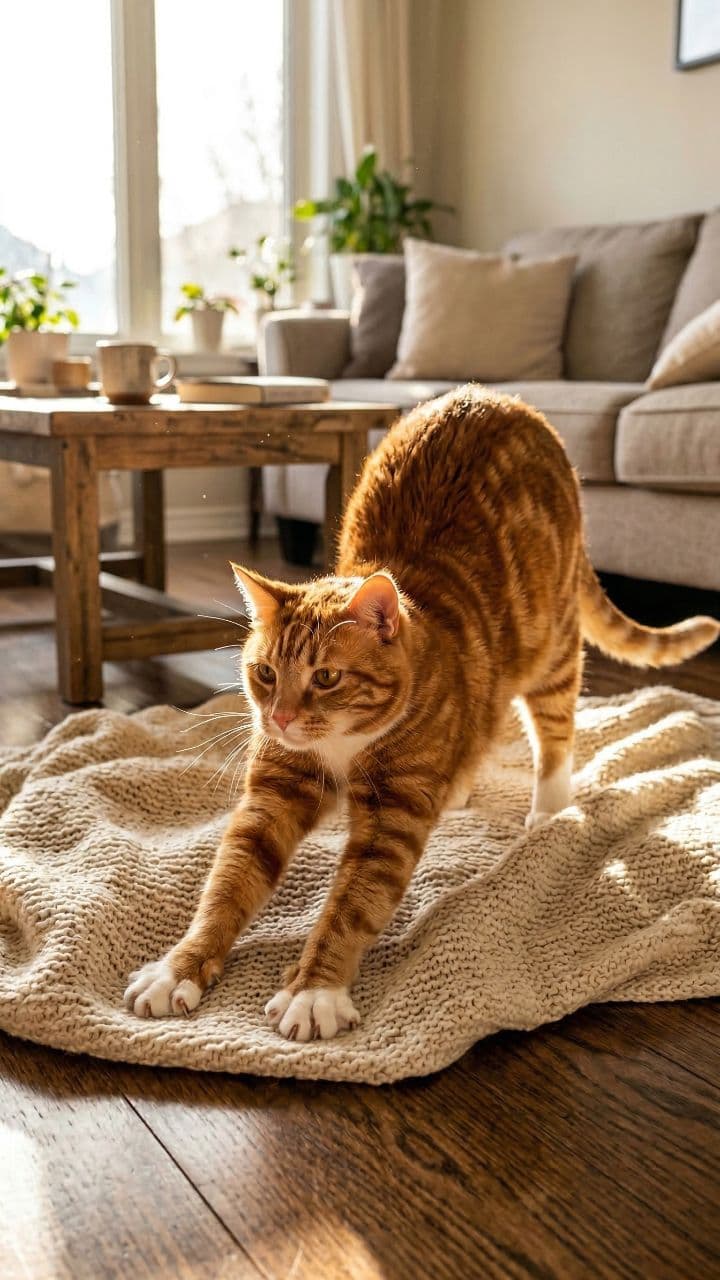 Unbothered Mid-Stretch