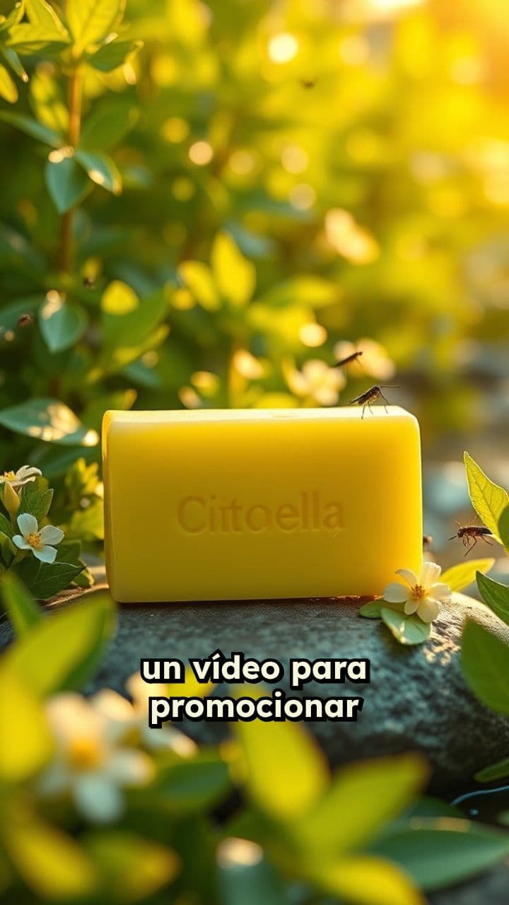 Jabón de Citronela Repelente de Mosquitos