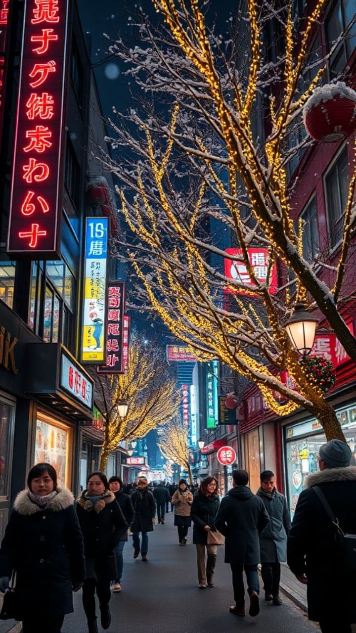 夢のようなクリスマスの夜