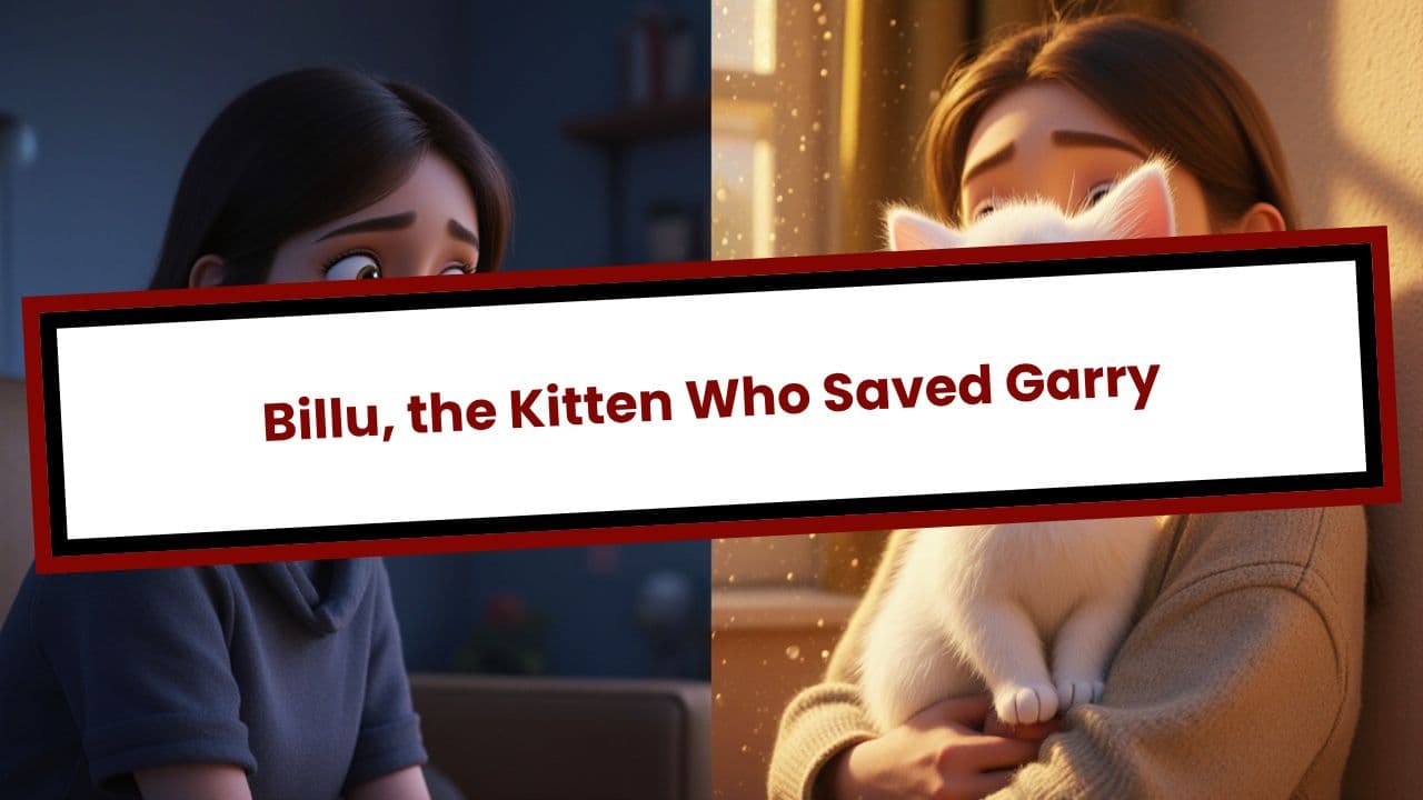 Billu, the Kitten Who Saved Garry