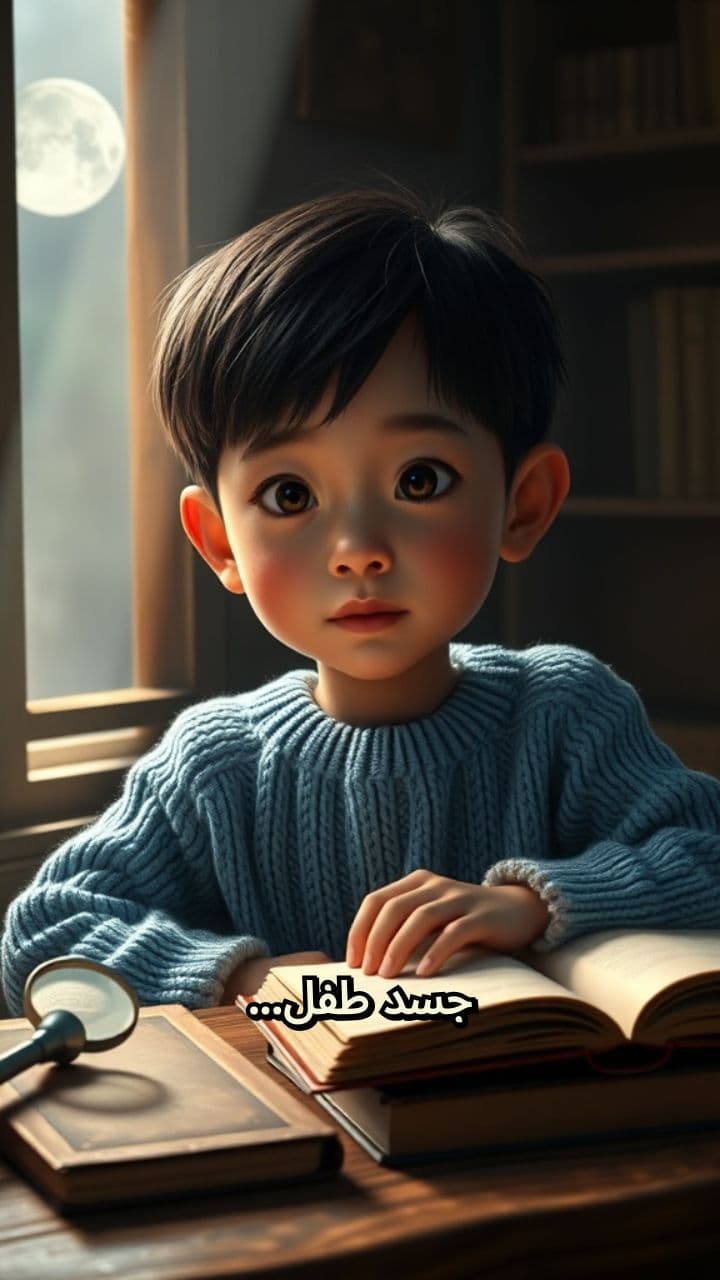 طفل بعقل محقق وسر قاتل