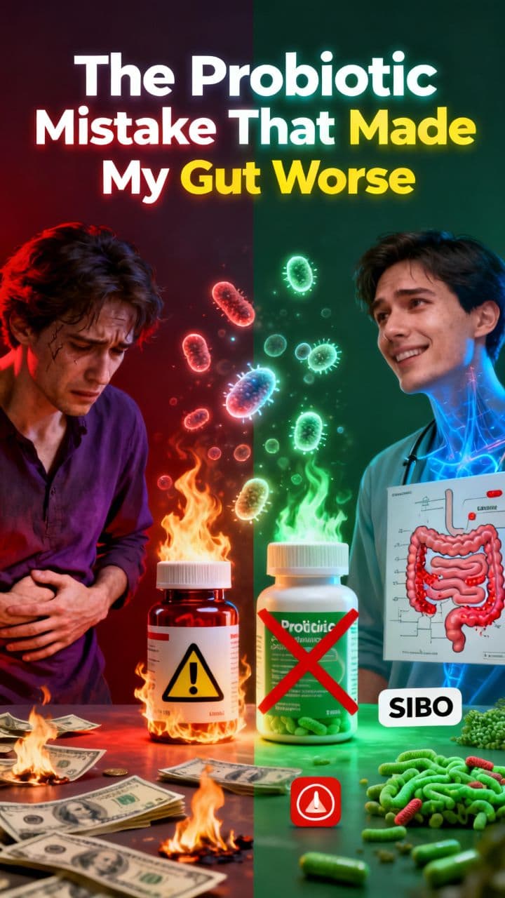 The Probiotic Mistake That Made My Gut Worse
