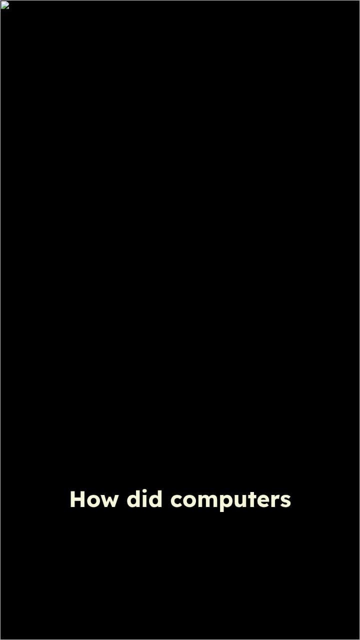 The Evolution of Computers