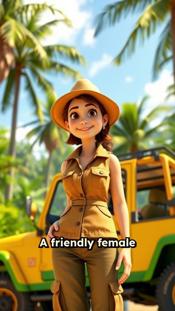 Safari Jeep to the Jungle Entrance