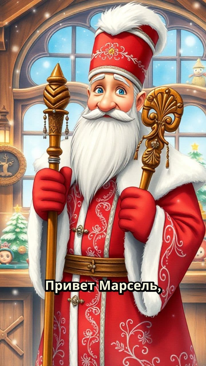 Новогоднее послание от Деда Мороза