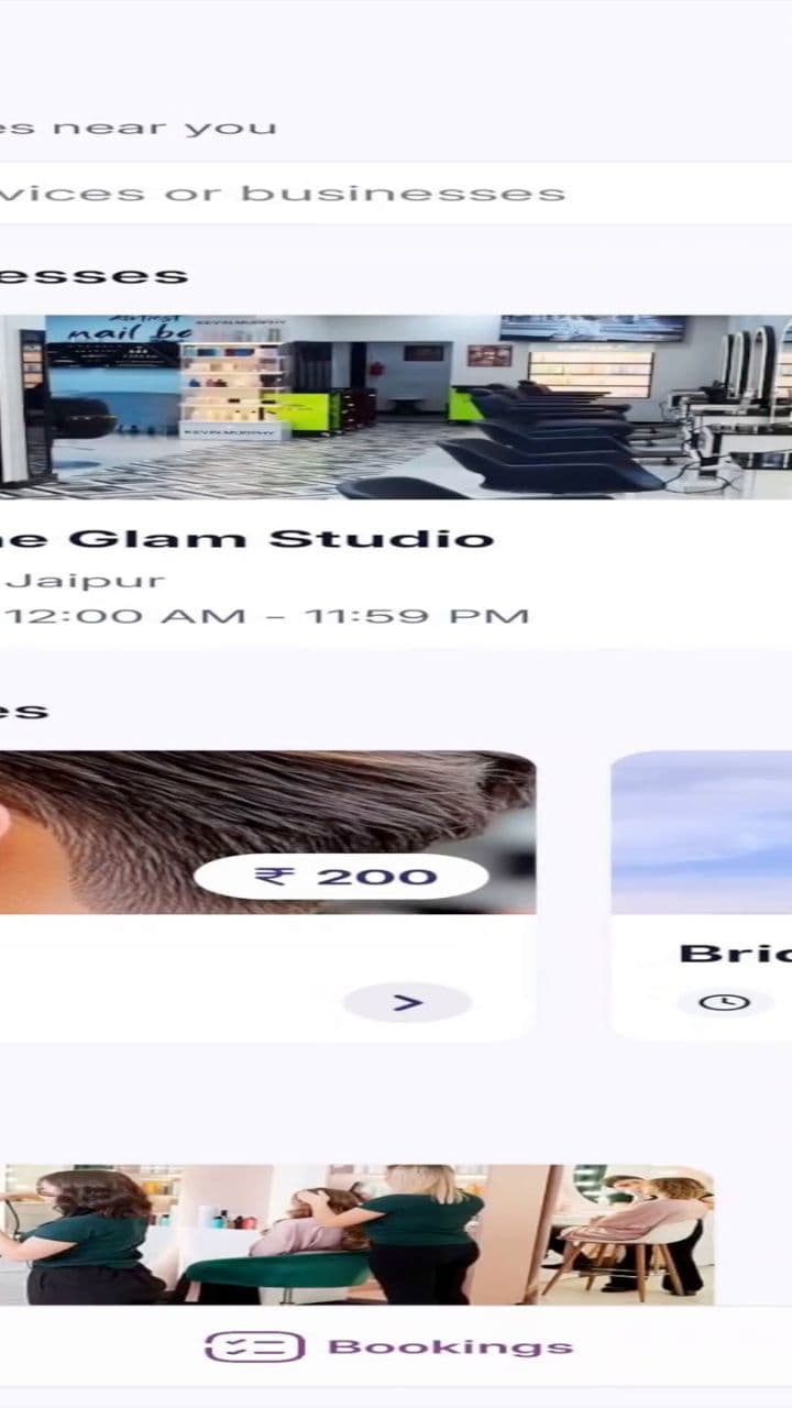 सलून बुकिंग का नया तरीका