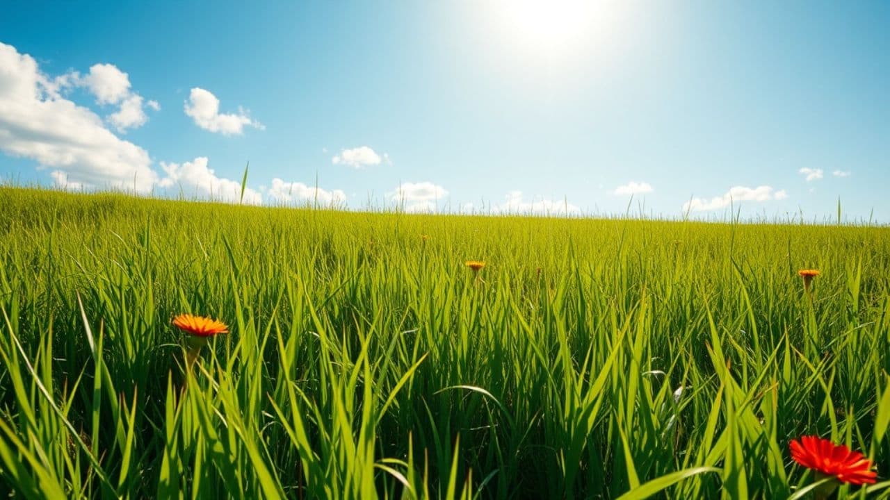 جمال الطبيعة في الصباح